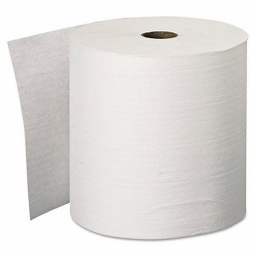 INDUSTRIAL HARDWOUND ROLL TOWELS- WHITE-0
